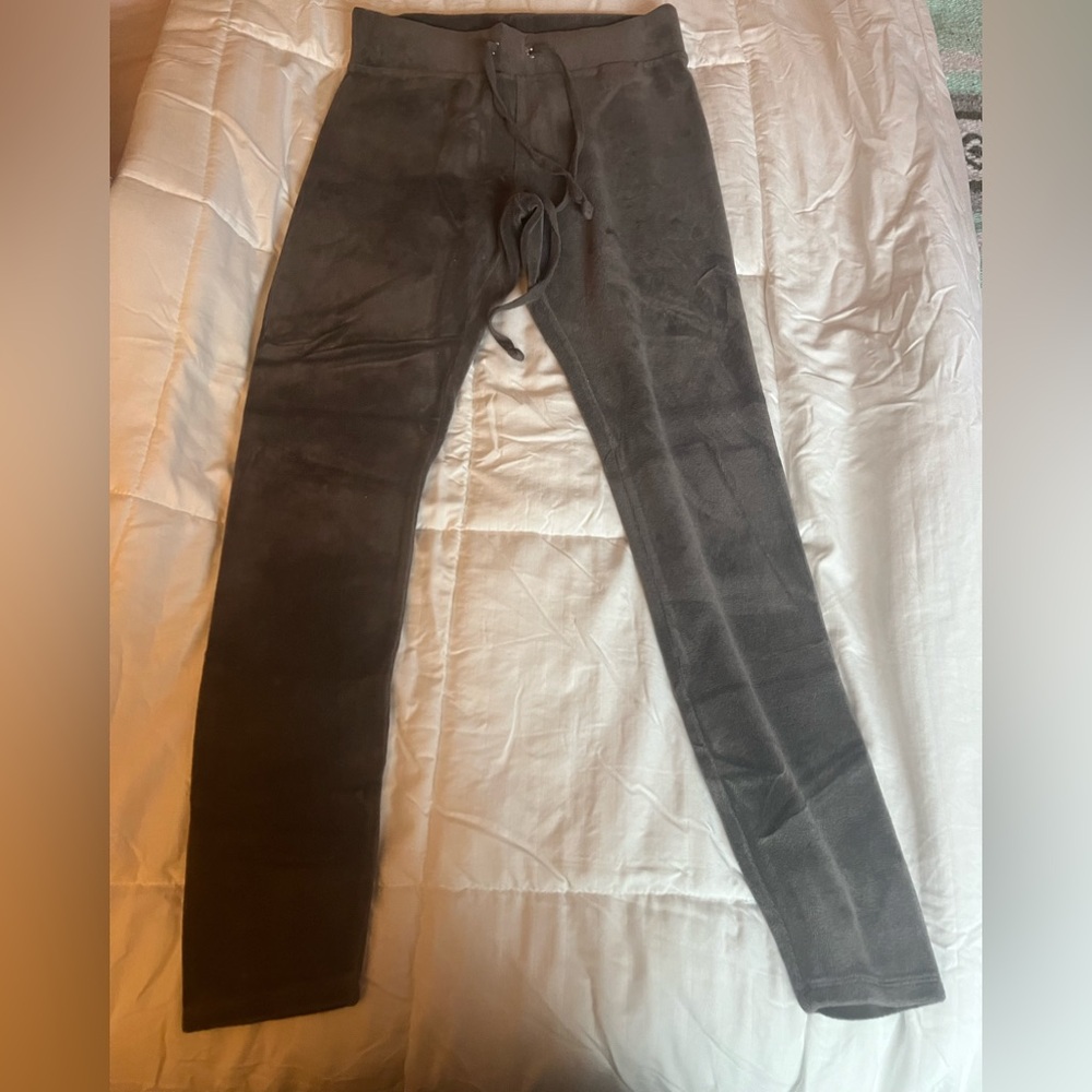 Juicy couture Dark Gray Drawstring Pants - Picture 1 of 3